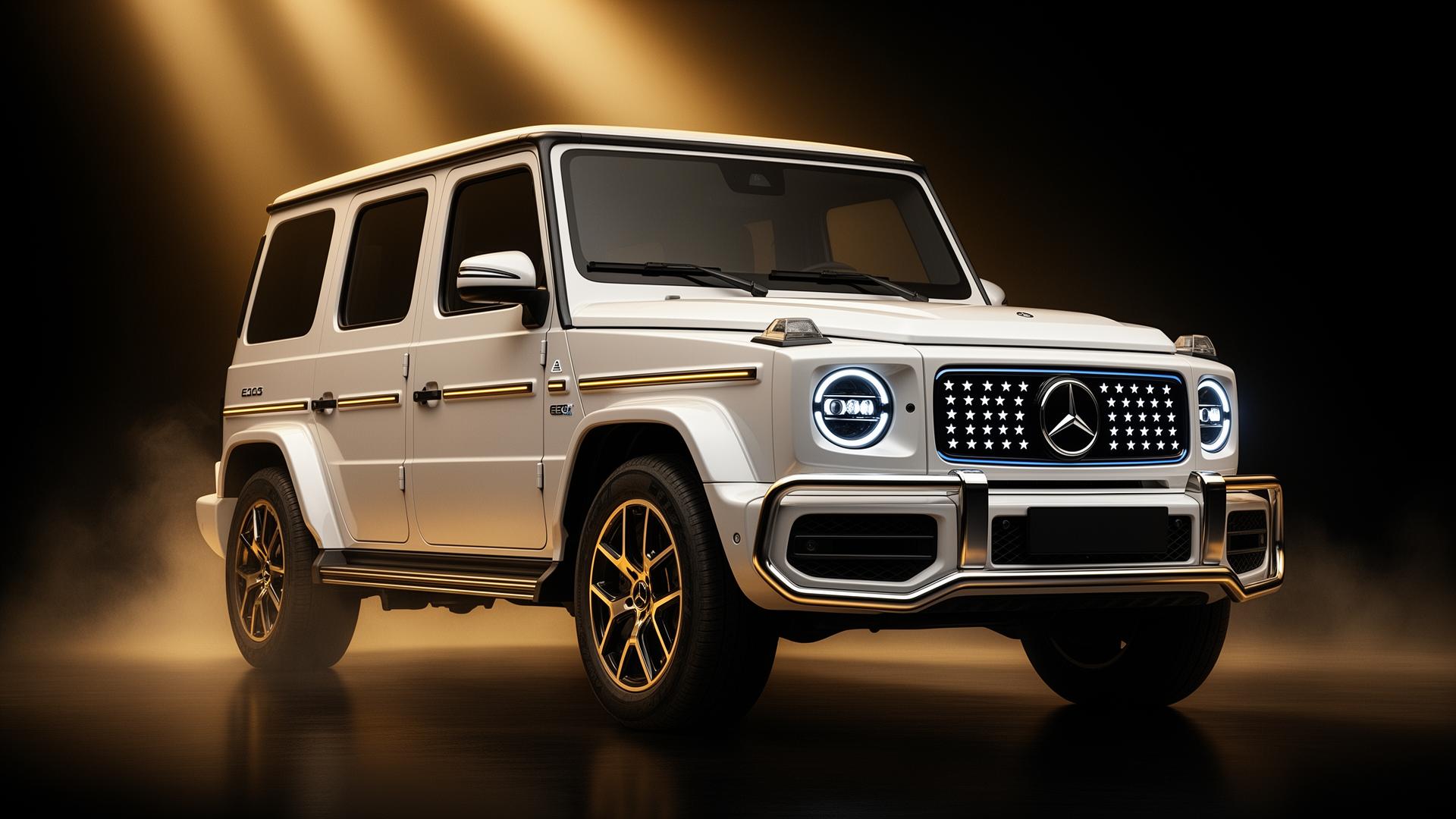 Mercedes EQG · Electric G-Wagon with EVOLUXE Nigerian plate