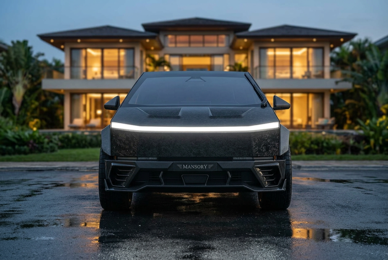 Mansory Tesla Cybertruck · Forged Carbon (Still)