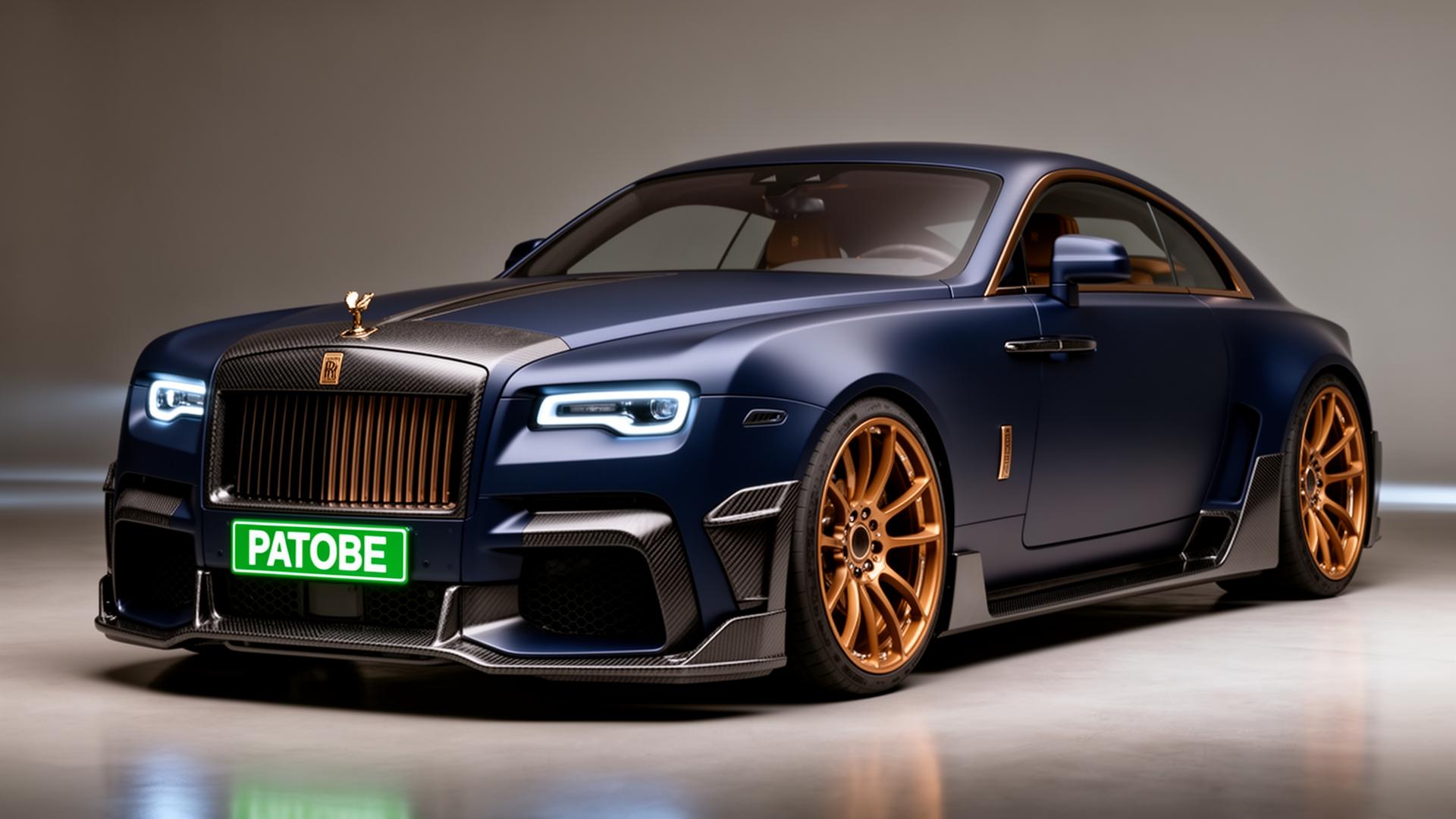 Mansory Spectre with EVOLUXE Nigerian plate